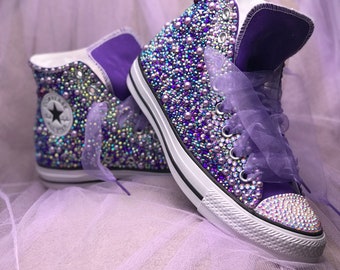 blinged out nikes