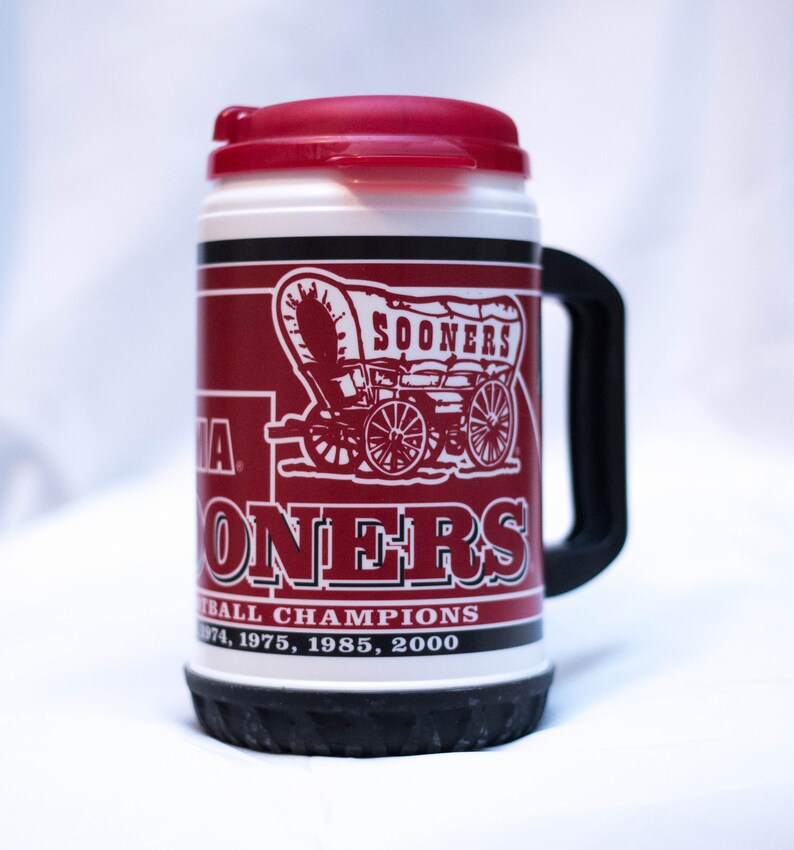 OU Sooners Plastic Mug with Handle