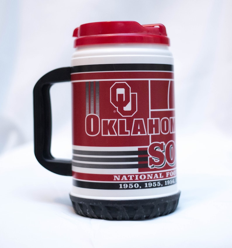 OU Sooners Plastic Mug with Handle