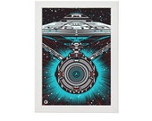 Star Trek Beyond USS Enterprise Artwork Movie Home Decor Poster