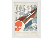 Star Trek Doomsday Machine USS Enterprise Captain Spock Kirk Movie Film Space Minimal Minimalist Alternative Poster Print