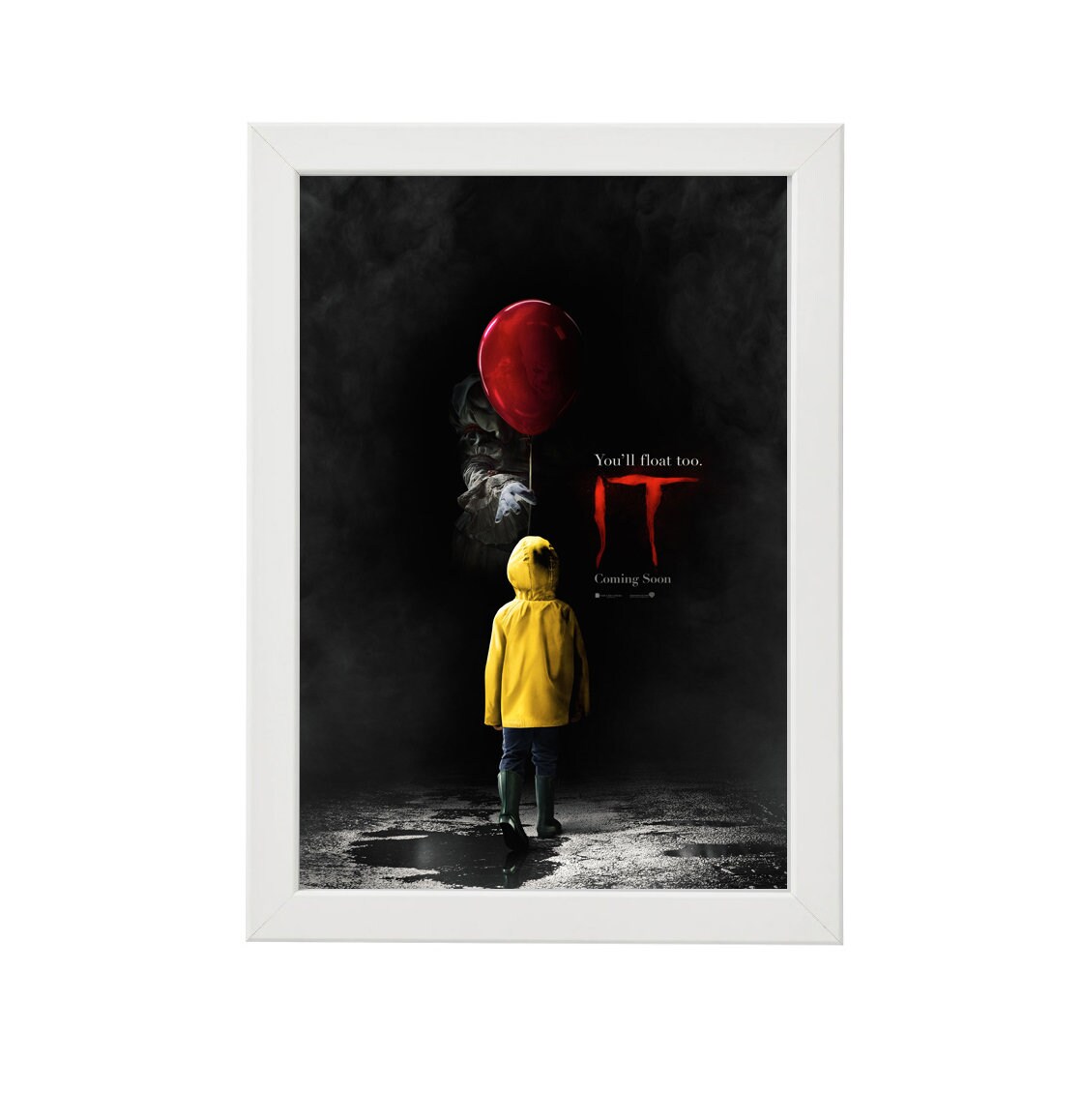 Stephen King's IT You'll float too movie cover wallpaper poster Art ...