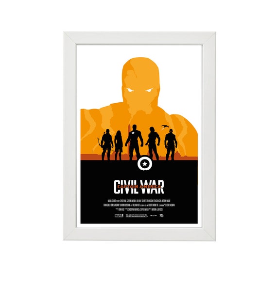 CHOOSE YOUR SIZE Hawkeye Poster Avengers Civil War Movie Quality Large FREE P+P