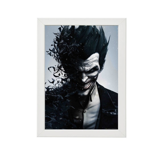 The Joker Batman Arkham Etsy