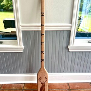 Handmade Cajun Crawfish Boiling Paddle, Woodburned Art, Handdrawn
