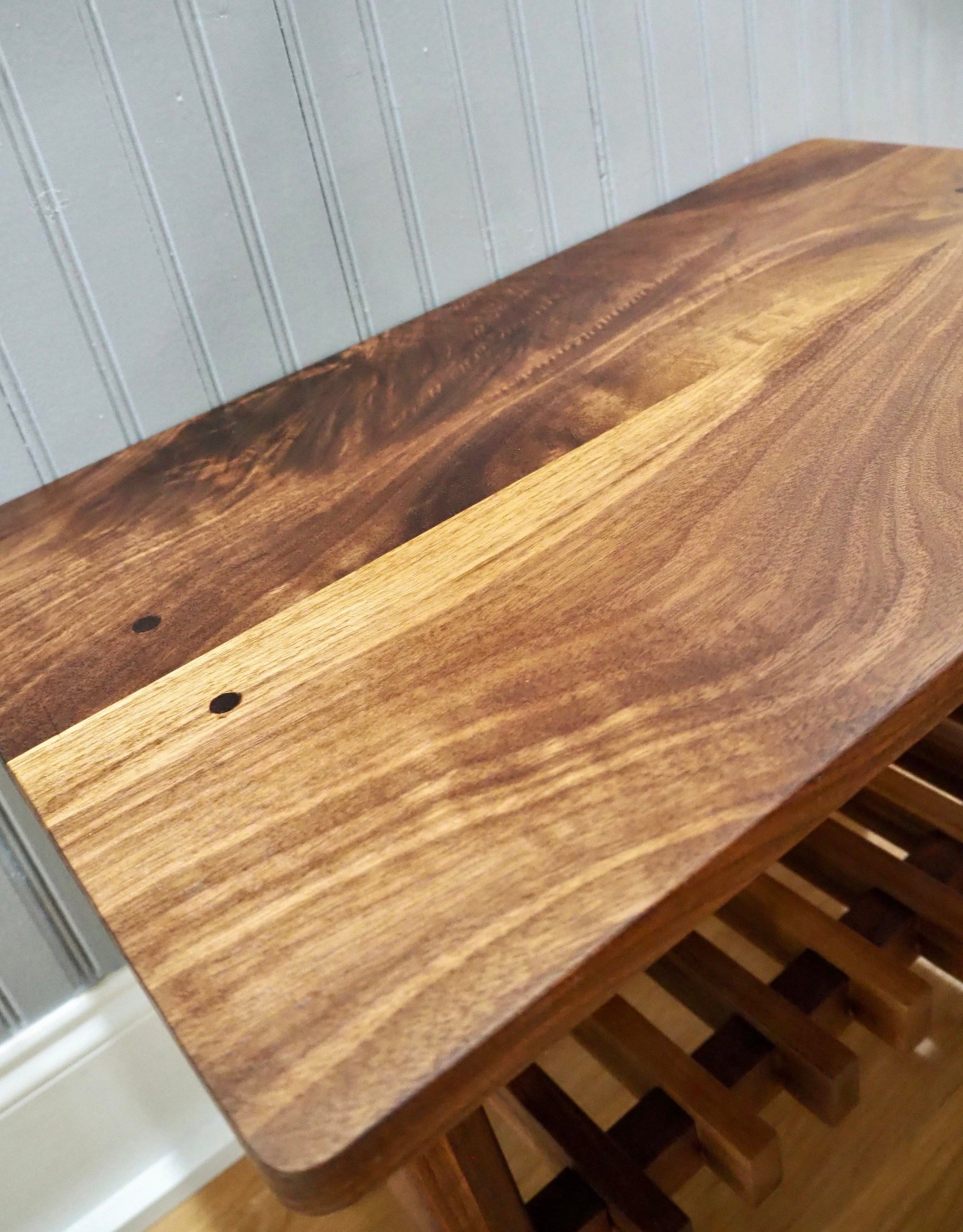 Walnut Shoe Rack, Entryway Shoe Bench, Apartment Furniture, Midcentury ...