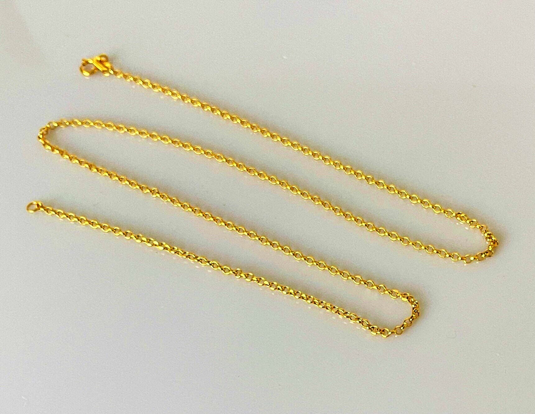 21 karat gold chain deals