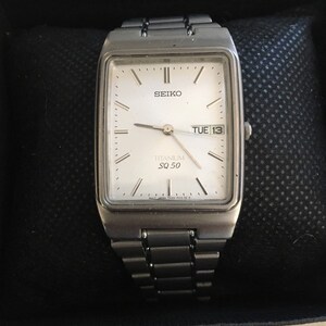Seiko titanium sq50 shop