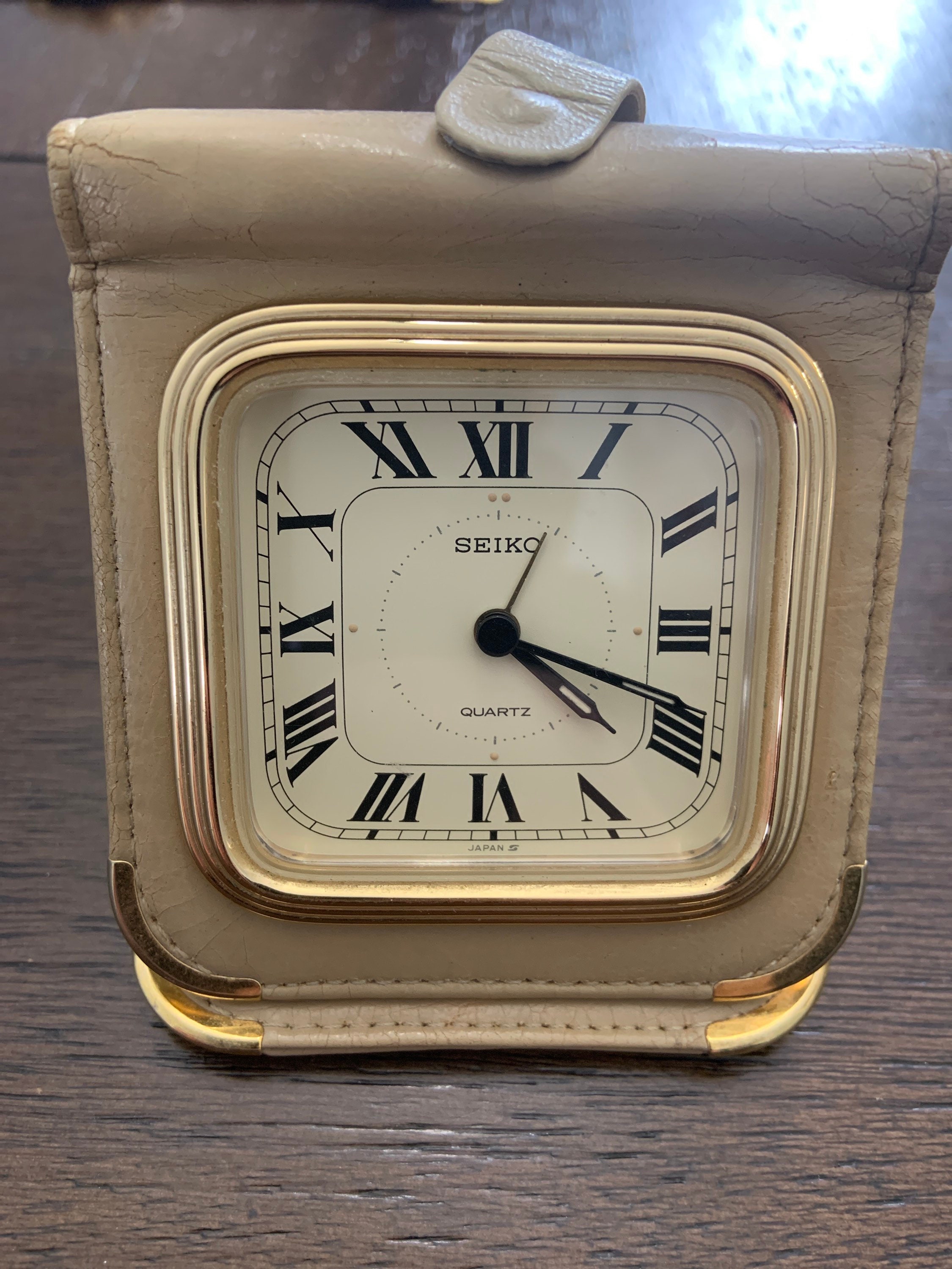 Gold Seiko Clock - Etsy