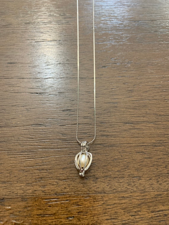 VINTAGE 18k RGP Chain and Pendant With 