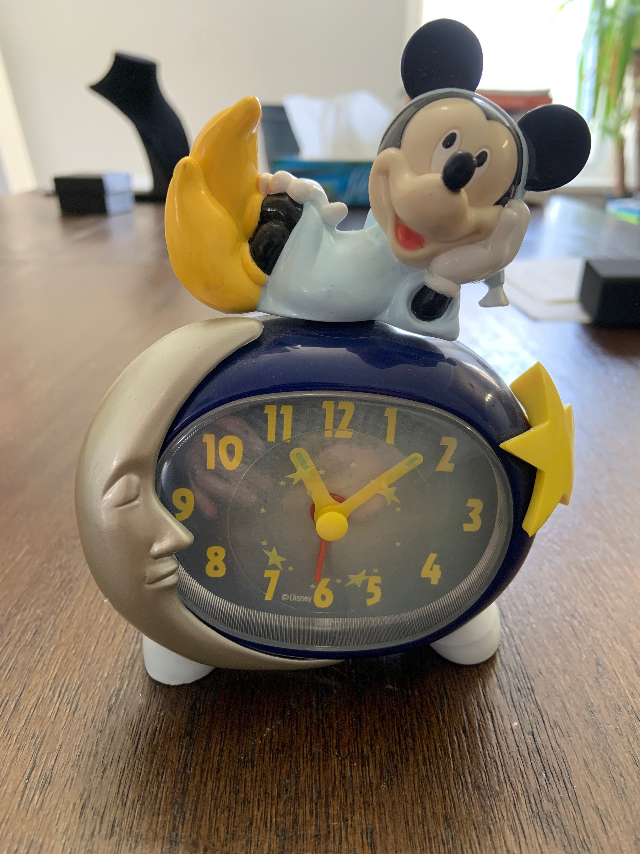 VINTAGE Mickey Mouse Alarm Clock Etsy