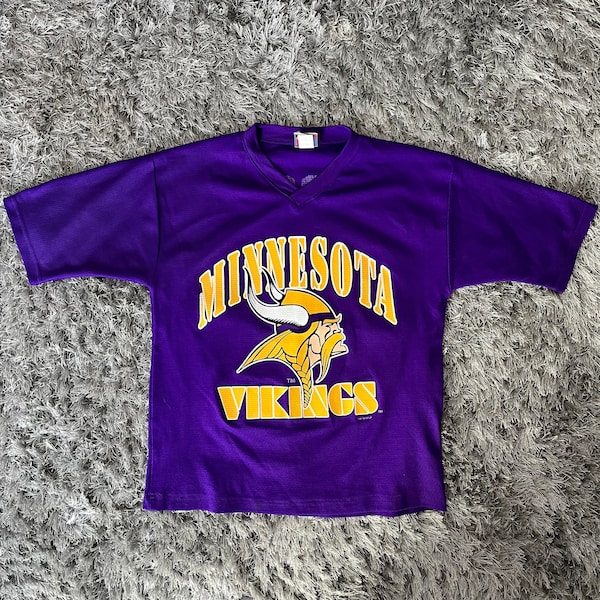 1998 Minnesota Vikings Randy Moss Jersey Style T-Shirt