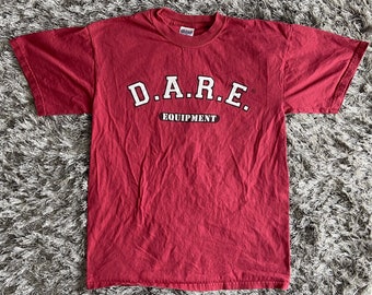 Vintage 1999 D.A.R.E. Equipment T-Shirt