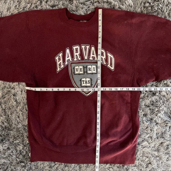Vintage Champion Harvard University Sweatshirt - image 8