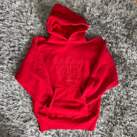 Vintage 90's Saint Mary's College Champion Hoodie - image 1