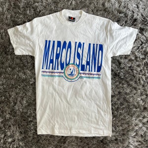 Vintage 1992 Marco Island Single-Stitch T-Shirt