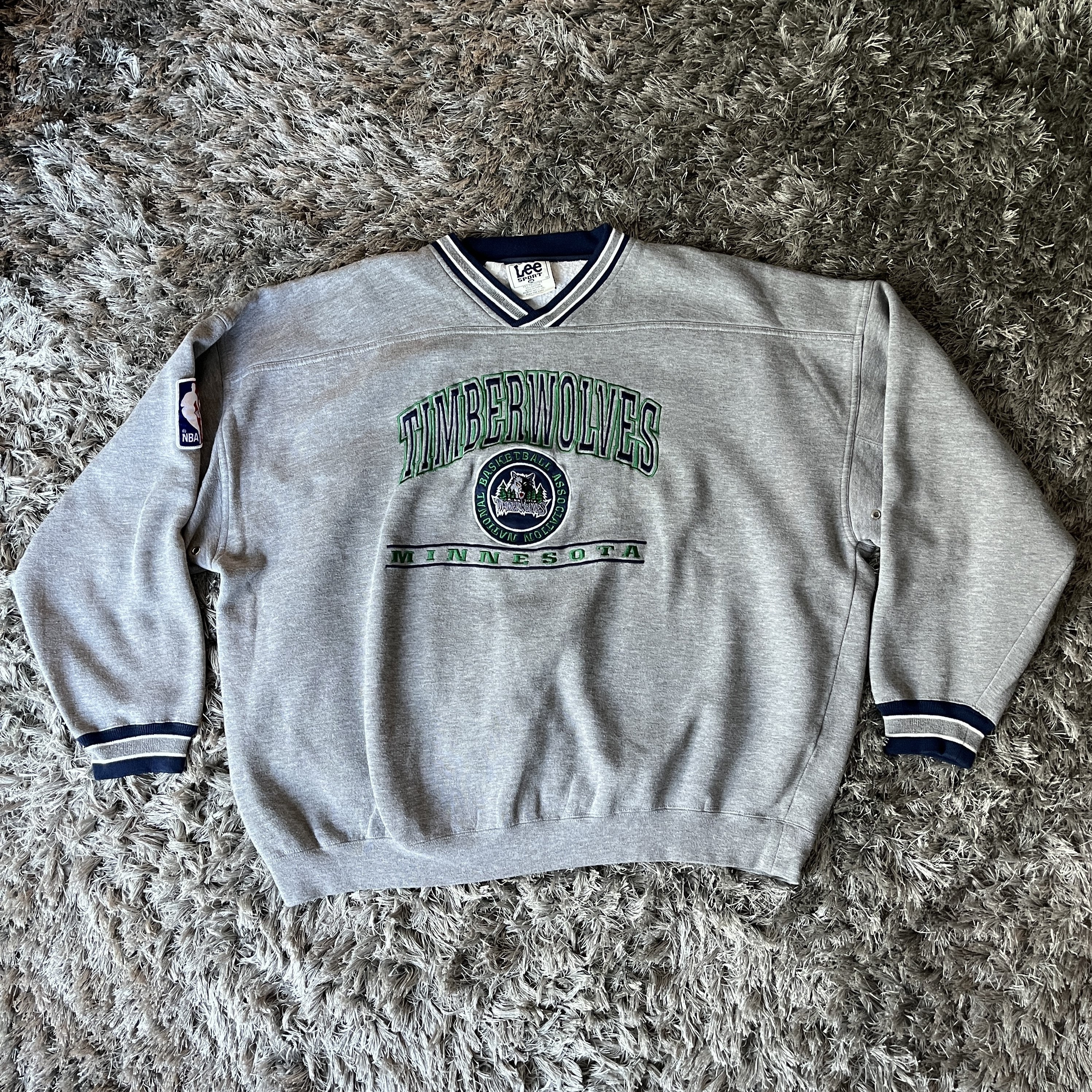 Vintage Lee Sport Minnesota Timberwolves Sweatshirt - Etsy UK