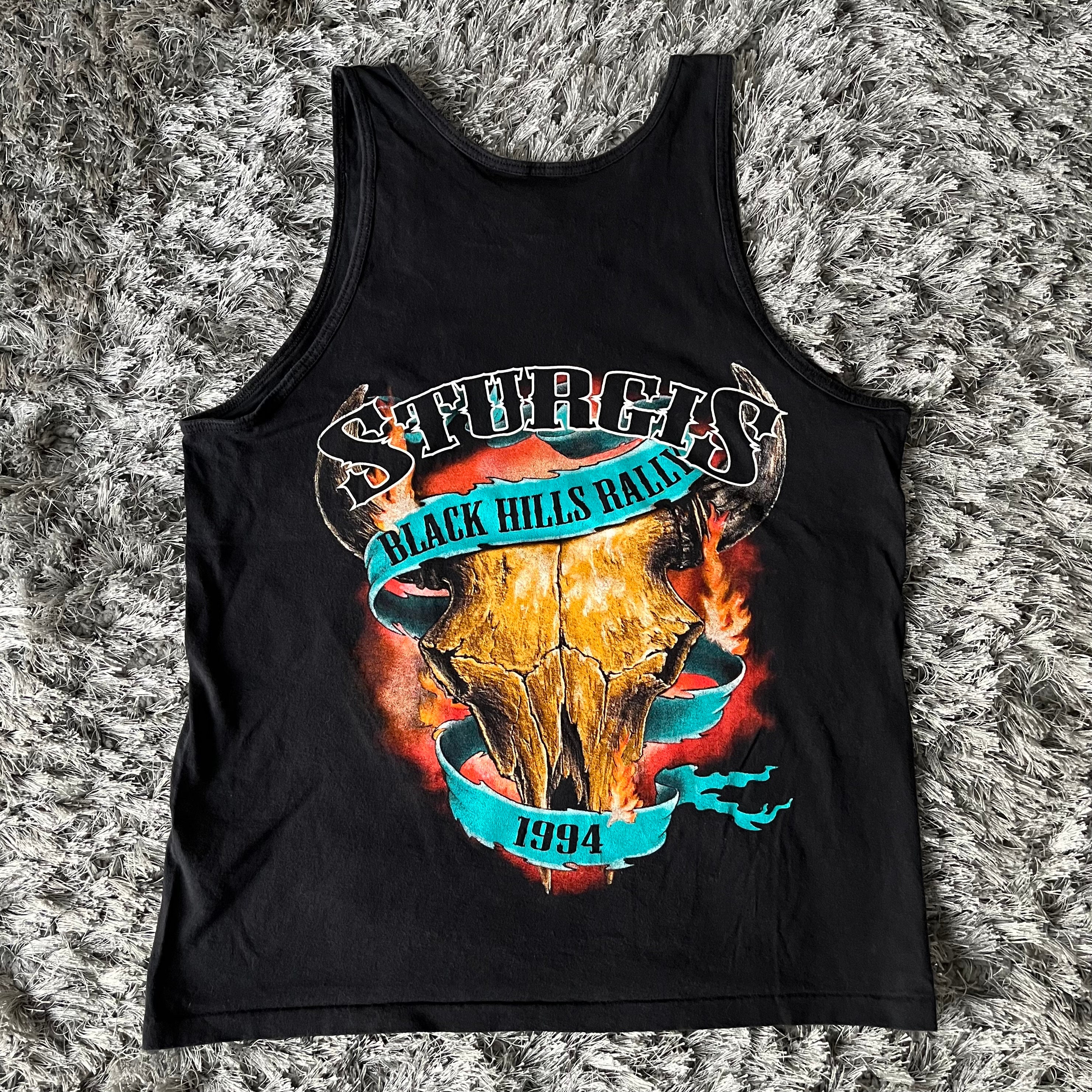 Vintage 1994 Ultimate Ride Sturgis Black Hills Rally Tank - Etsy