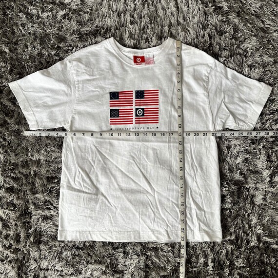 Vintage Target Independence American Flags T-Shirt - image 4