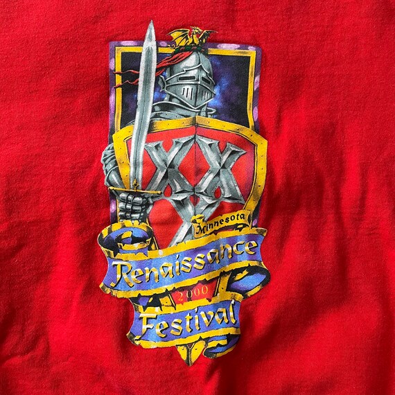 Vintage 2000 Minnesota Renaissance Festival Sweat… - image 4