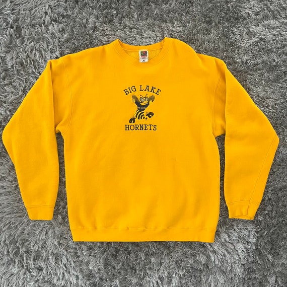 Big yellow sweatshirt online