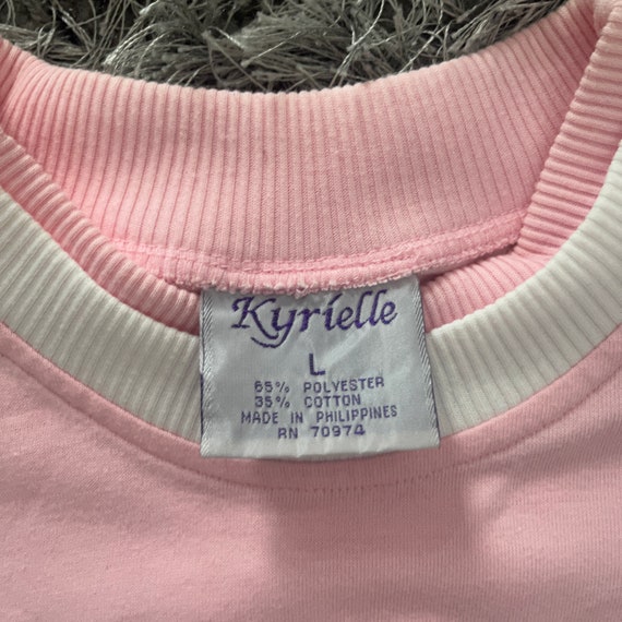 Vintage 80s/90s Pink Kyrielle T-Shirt - image 2