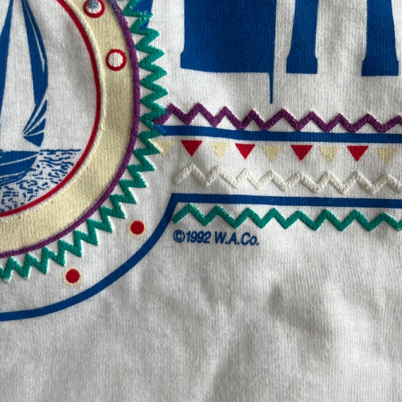 Vintage 1992 Marco Island Single-Stitch T-Shirt - image 3