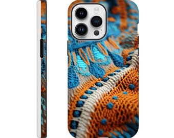 The Enchanted Grove Phone Cover Tough Case with a 3D effect, Whimsical Colorful Nature, Mushroomcore elements,  iPhone | Samsung