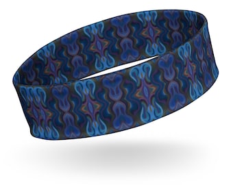 Psychedelic headband, yoga headband, concert headband, hippie headband, boho headband, workout headband, trippy headband