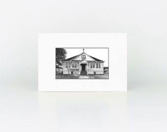 Art Print - St. Joseph Catholic School - Matted Art Print