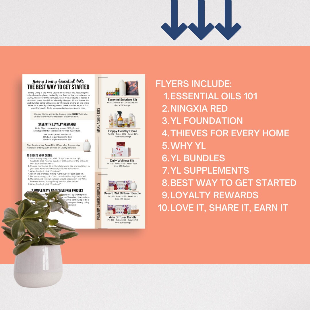 NEW 2023 Ultimate Young Living Flyer Bundle for Classes, Events ...