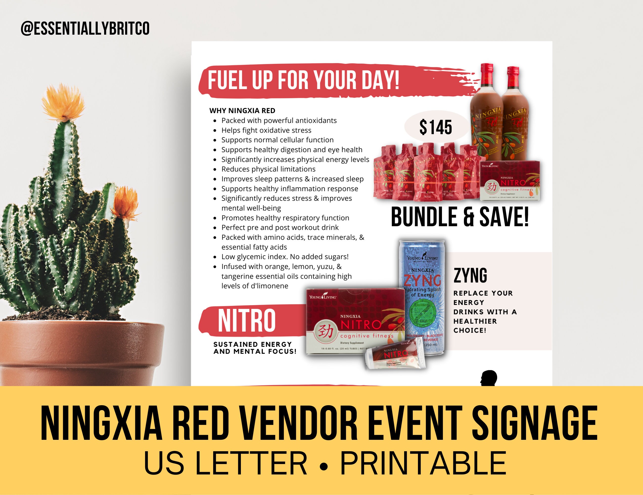 NEW Ningxia Red Vendor Event Printable Ningxia Red Class - Etsy