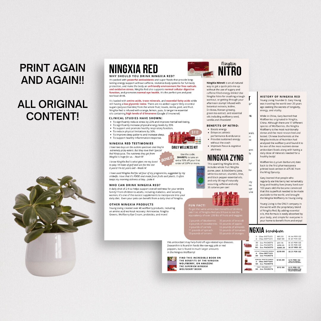 NEW 2023 Ultimate Young Living Flyer Bundle for Classes, Events ...