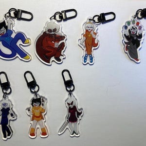 Homestuck Acrylic Keychains
