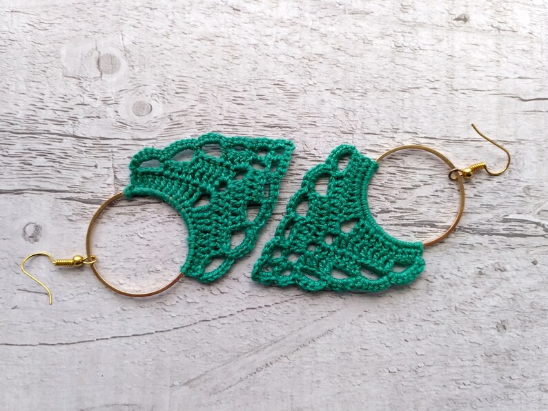 5. Crochet earring PDF PDF Tutorial Crochet Pattern Boho Etsy