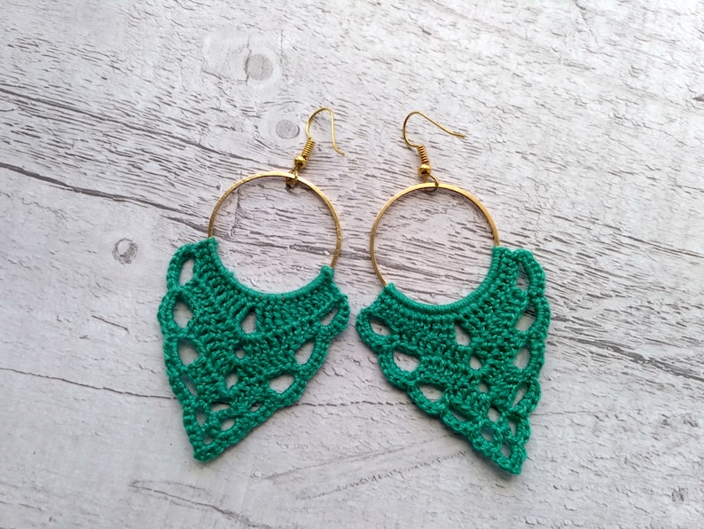 5. Crochet earring PDF PDF Tutorial Crochet Pattern Boho Etsy