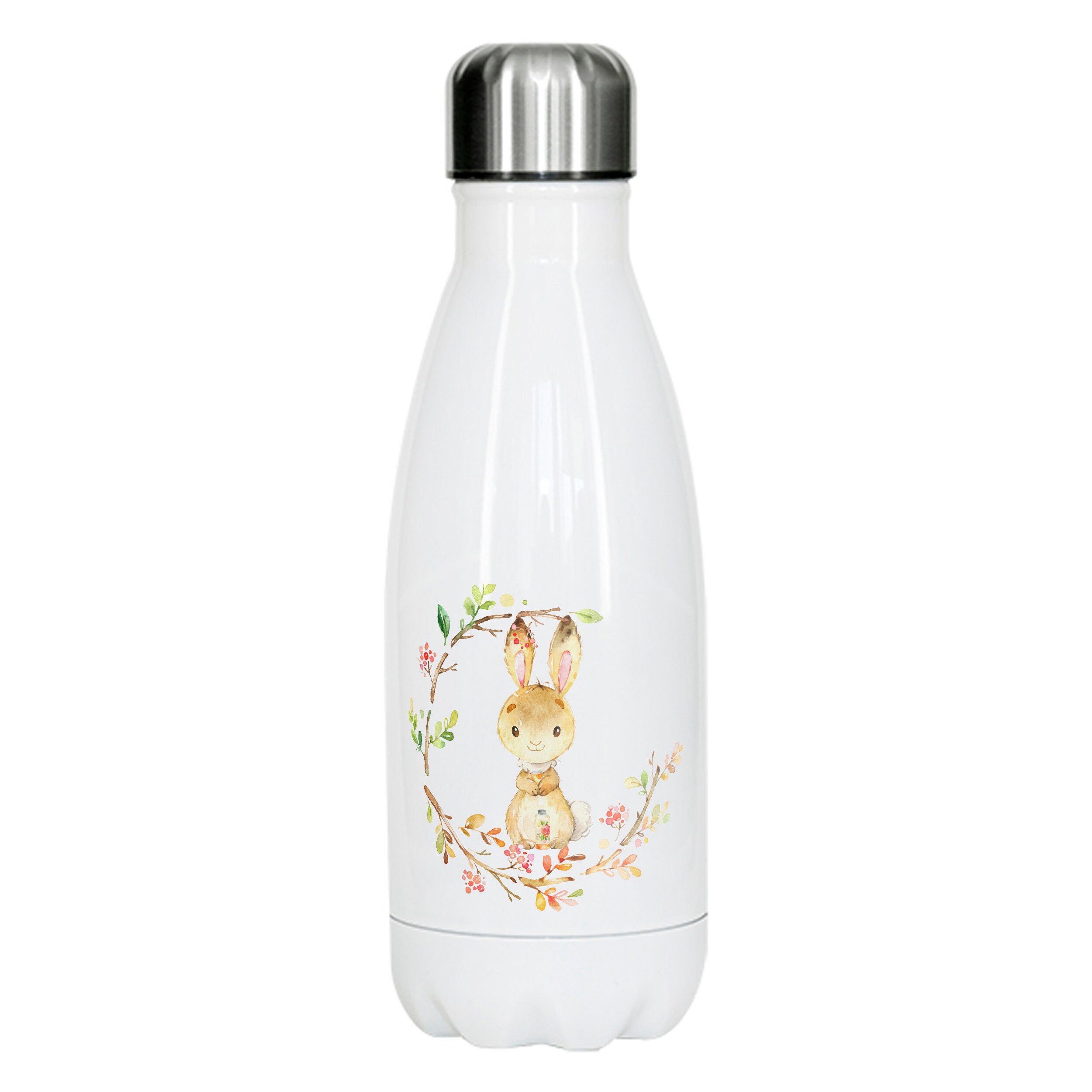 Childs Bunny Personalised Water Bottle / Insulated Water Etsy