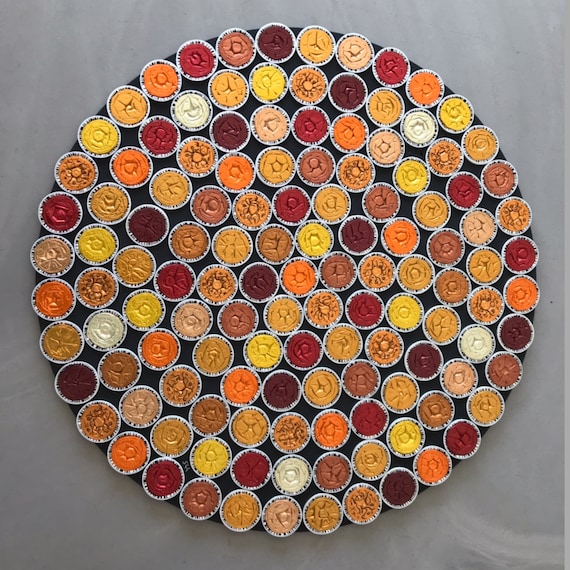Orange nespresso pod hot sale