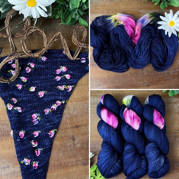 Wildflowers AP – Hand-dyed yarn