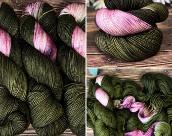 Succulent Hand-dyed yarn