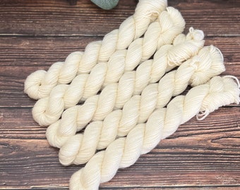 Pearl Hand-dyed Mini Skeins