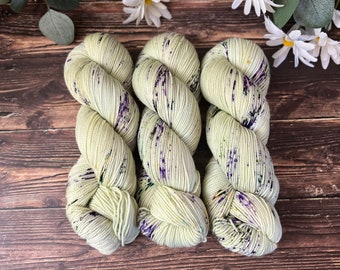 Lavender Fields Hand-dyed Yarn