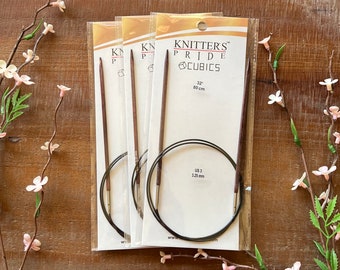 US 3.0 Cubics Circular Knitting Needles Knitter's Pride