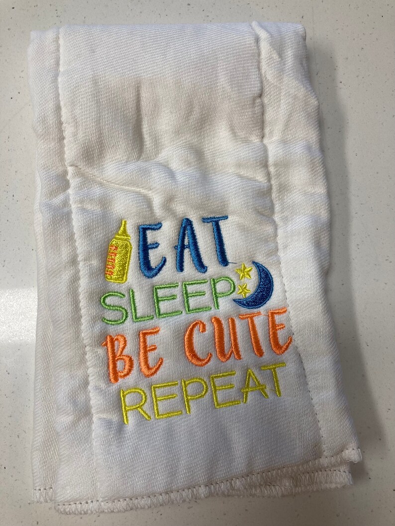 Cloth Diaper Burp Cloth Sayings Embroidered Burp Cloths Etsy