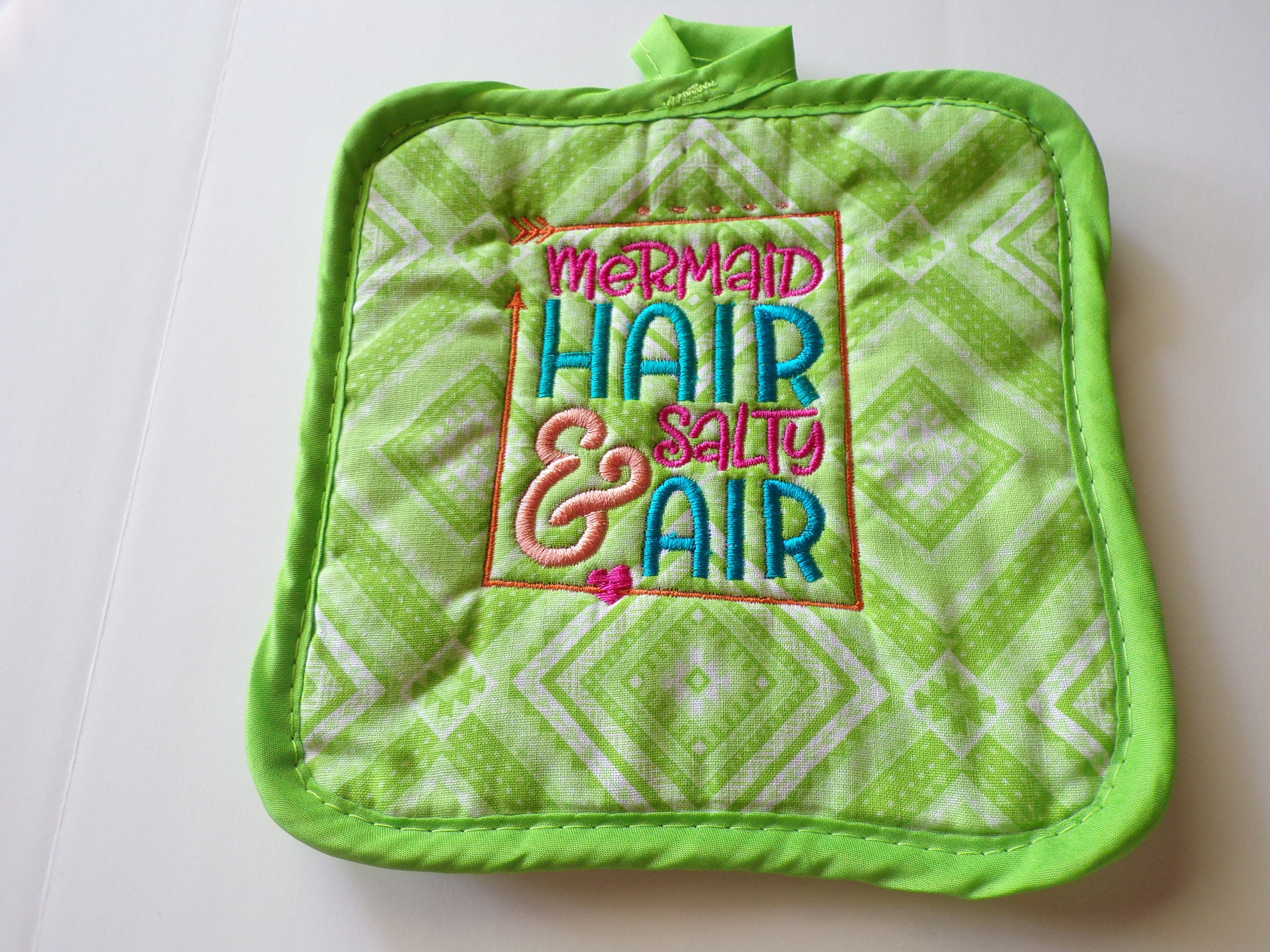 Beach Potholder Set Potholders in Beach House Decor. Beach Etsy