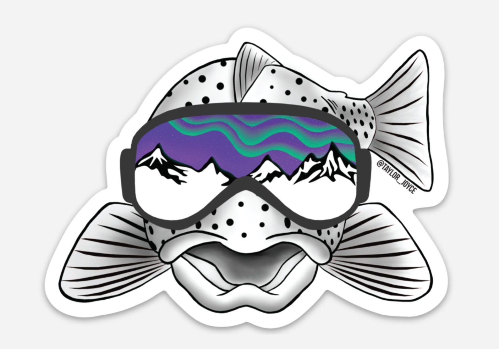 Ultimate Trout Bum Sticker Pack Etsy UK