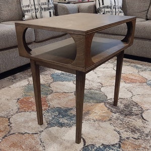 Mid Century Modern Retro End Table