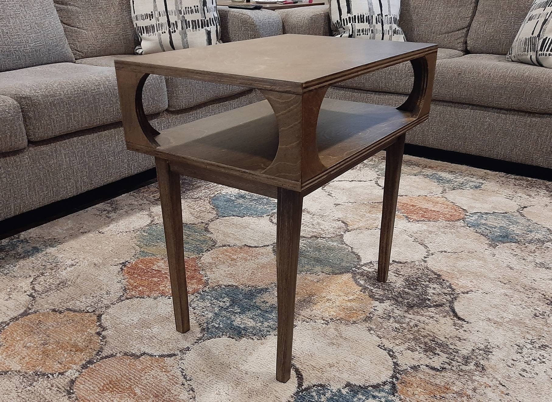 Mid Century Modern Retro End Table - Etsy