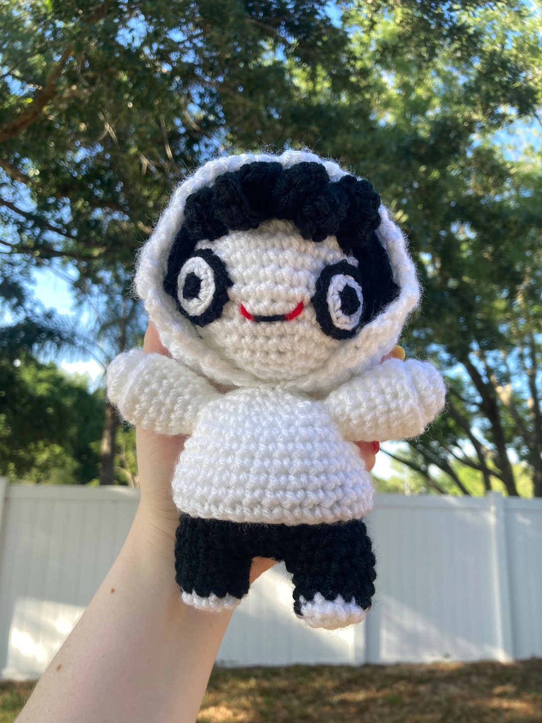 Jeff the Killer Mini Crochet Plush - Etsy