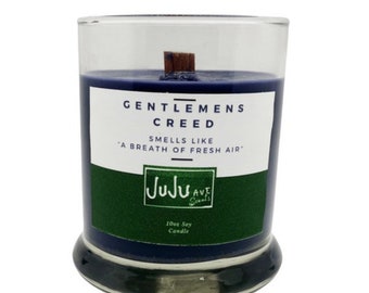 masculin after-shave Candle Couragreous Creed copie Soy Cire Bougie Parfumée